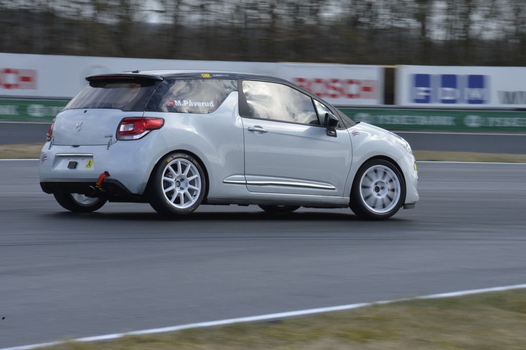Marcus Påverud er klar til sin anden sæson i Citroën DS3 Cup, og stiller i år med en helt ny bil
(Foto: Morten Kimer)
